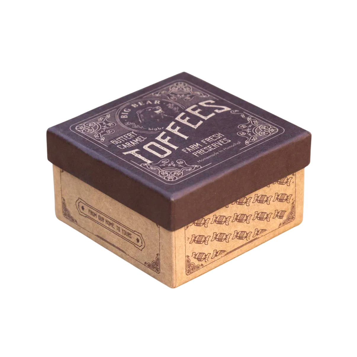 Big Bear Caramel Toffees 150g - 10pcs (Pack of Three)