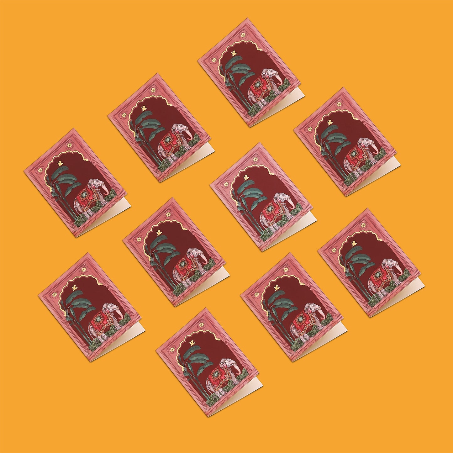 Purple Bird 'Haathi Humsafar' Gift Tags (Pack of 10)