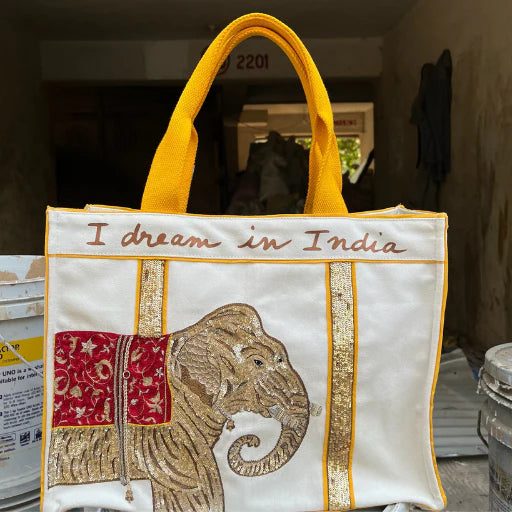 Art-chives Tara Ivory Tote