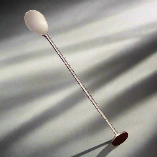 Purple Bird 'Utsav' Silver Plated Stirrer (One)