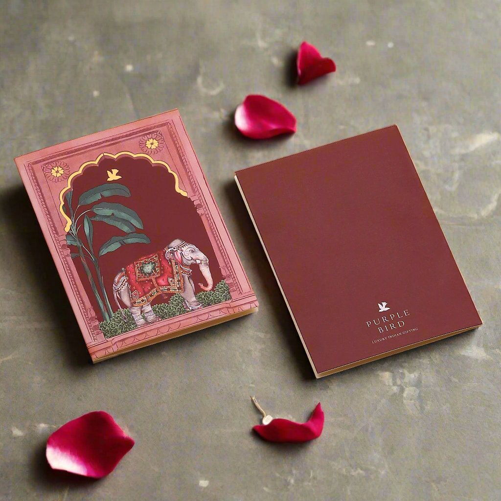 Purple Bird 'Haathi Humsafar' Gift Tags (Pack of 10)