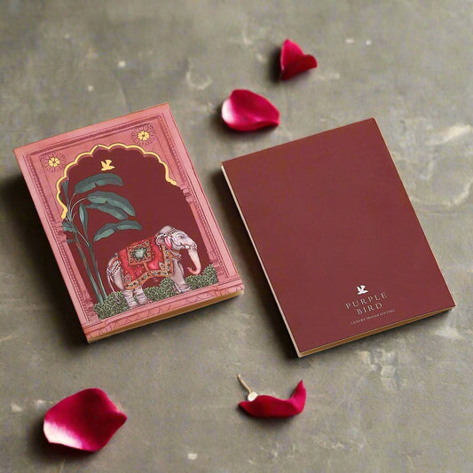 Purple Bird 'Haathi Humsafar' Gift Tags (Pack of 10)