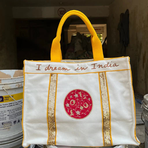 Art-chives Tara Ivory Tote