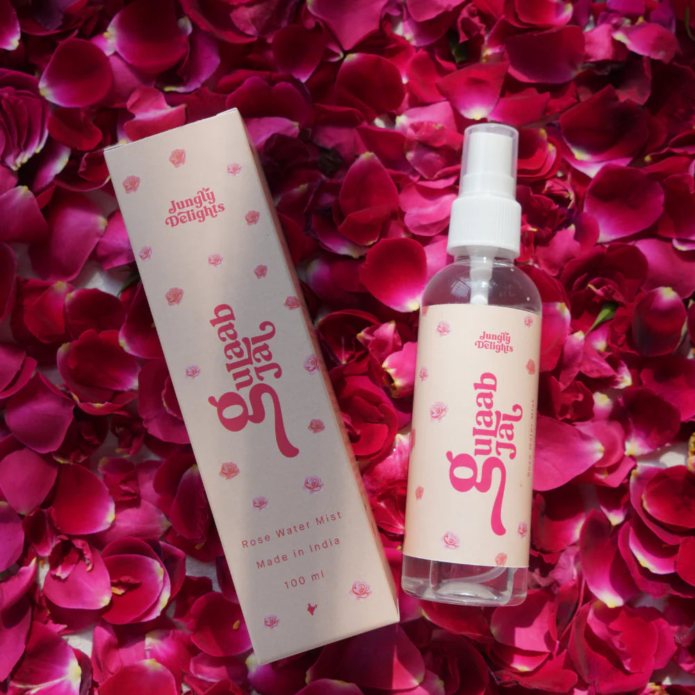 Jungly Delights 100% Natural & Organic Gulaab Jal (100ml)
