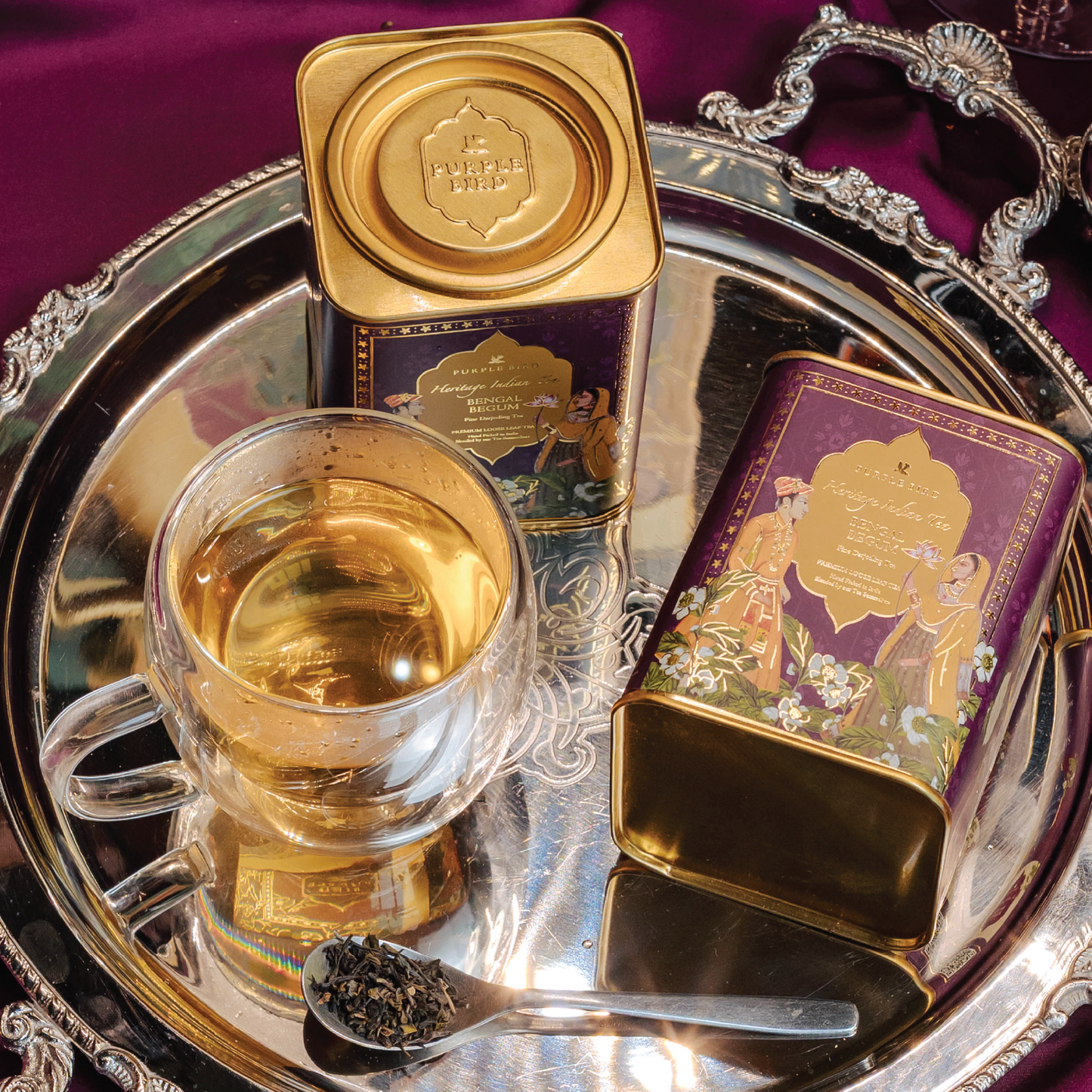 Purple Bird 'Bengal Begum' Premium Darjeeling Tea (50g Loose Leaf)