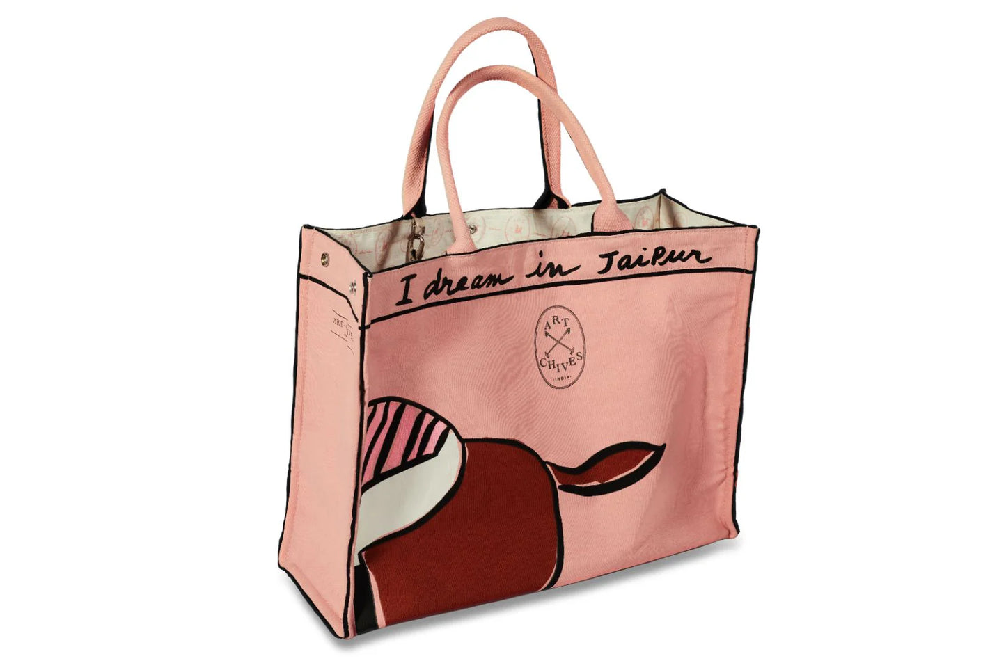 Art-chives The Jaipur Pink Tote