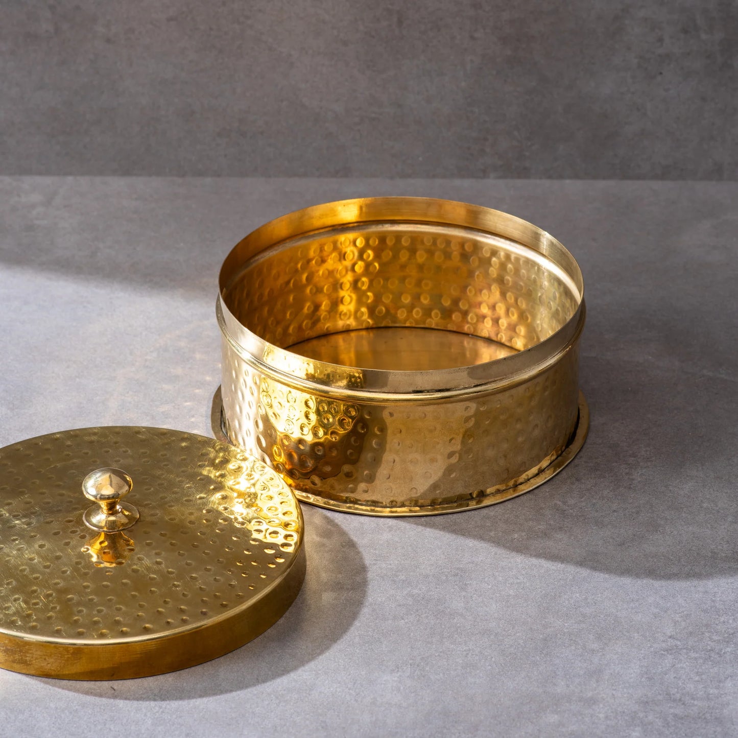 P-Tal Brass Chapati Box / Roti dabba