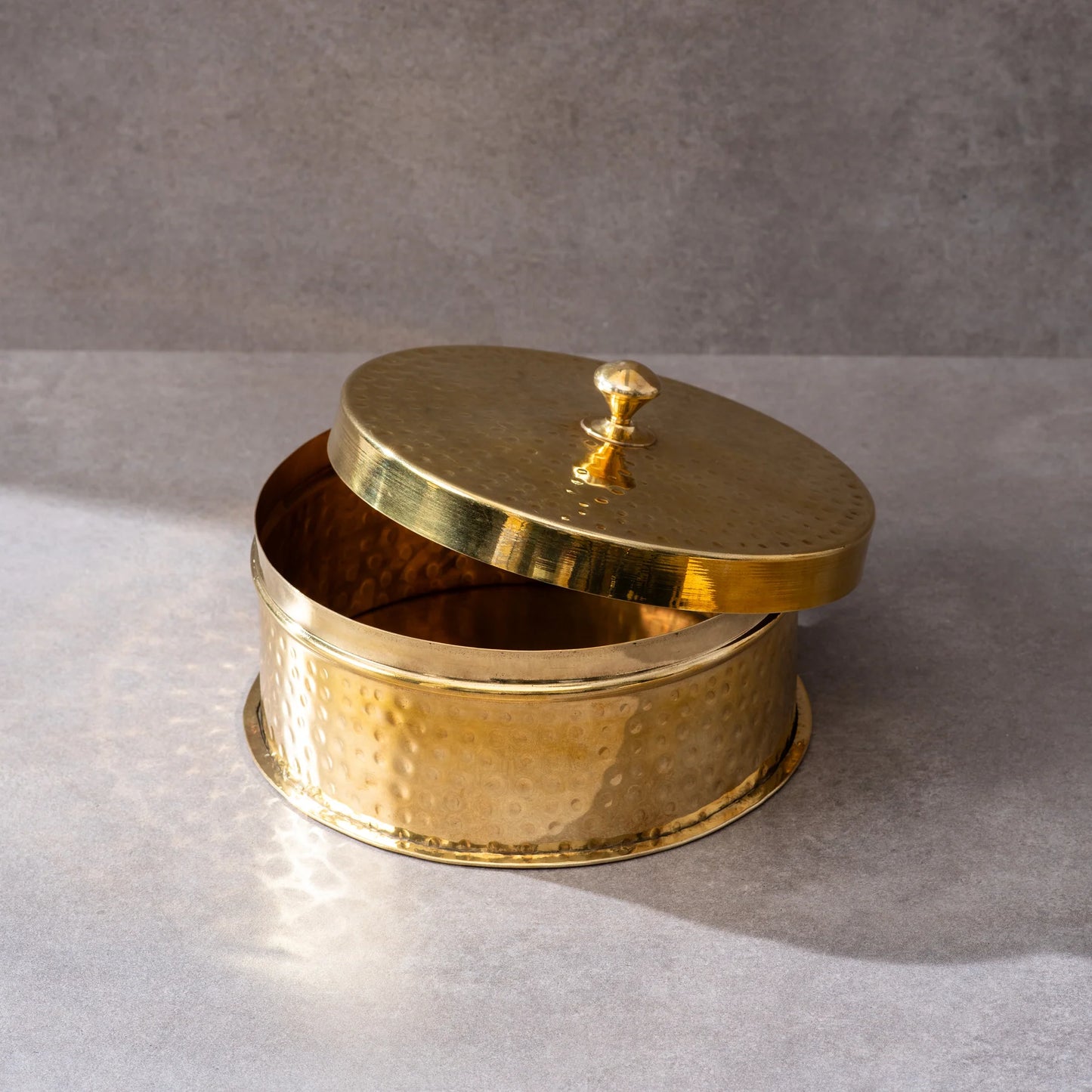 P-Tal Brass Chapati Box / Roti dabba