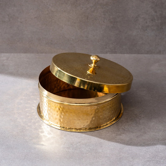 P-TAL Brass Chapati Box / Roti Dabba