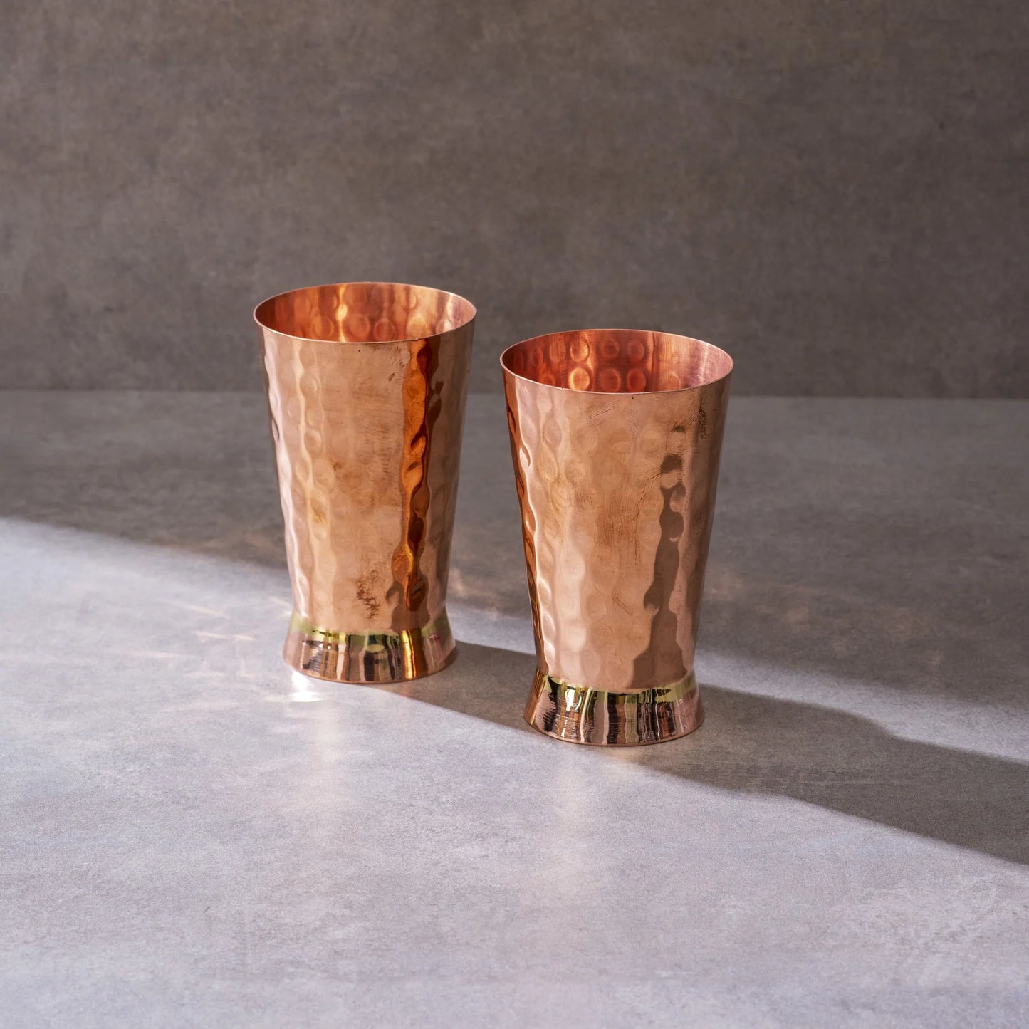 P-Tal Copper Glass Set of 2 (In a gift box)