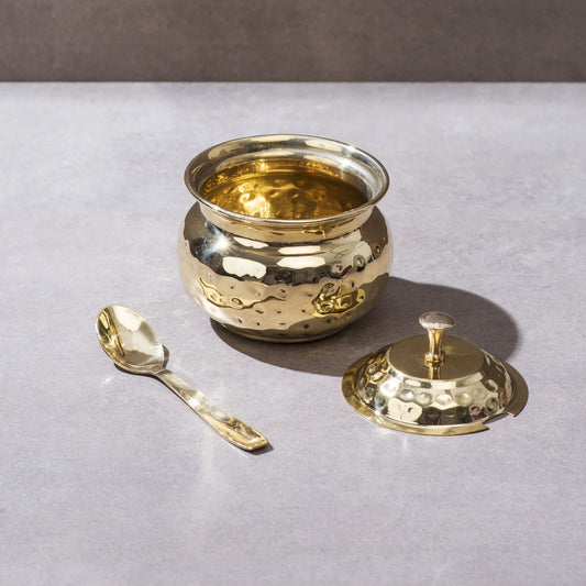 P-TAL Brass Ghee Pot