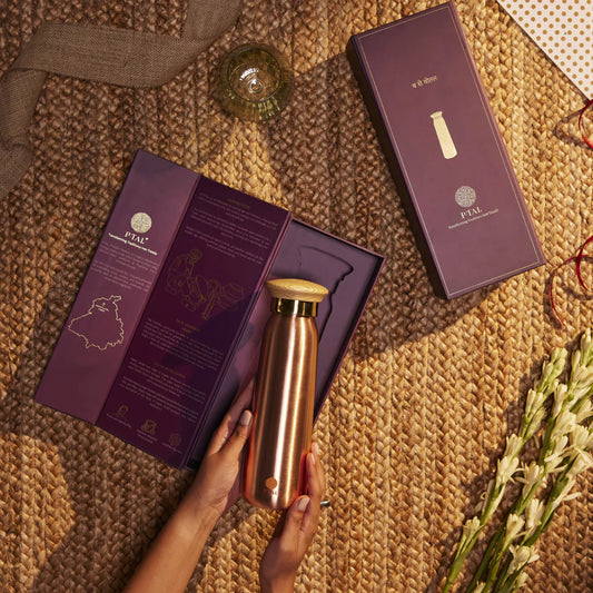 P-TAL Copper Water Bottle (900ml)