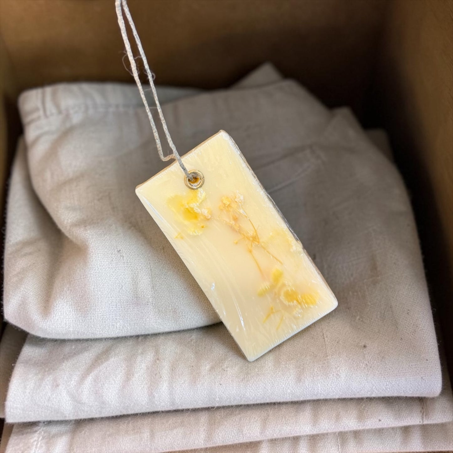 Purple Bird Pushpavatika Luxury Wax Tablet - Lemongrass (Set of Two)