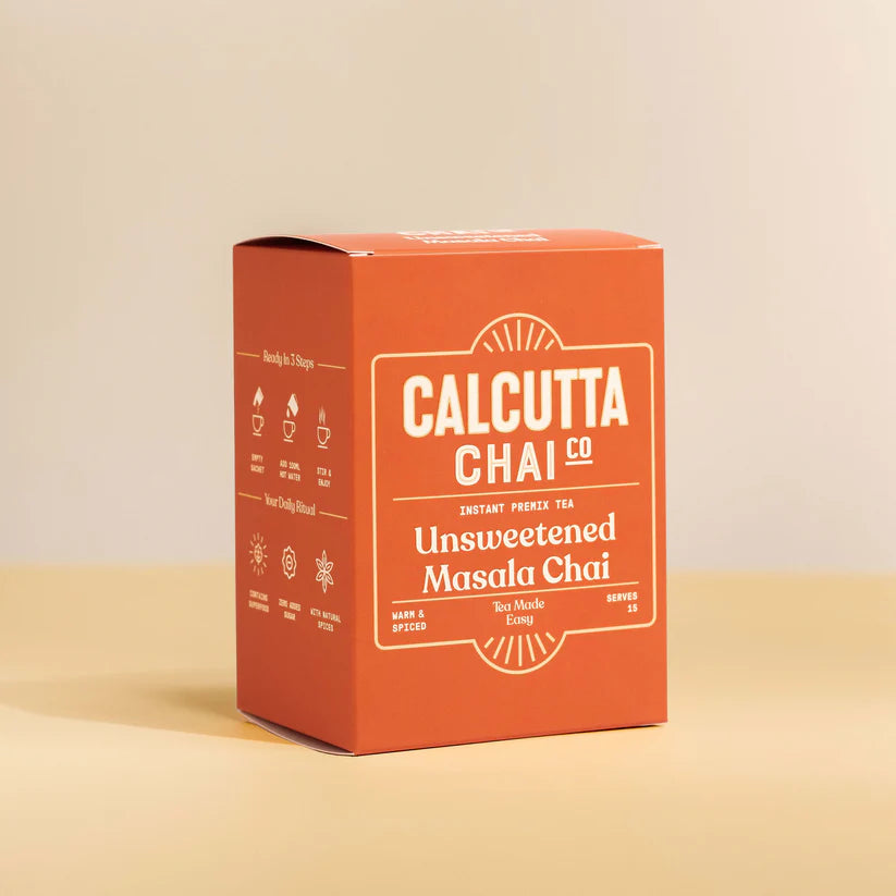Calcutta Chai Co 'Unsweetened' Masala Chai (15 sachets)
