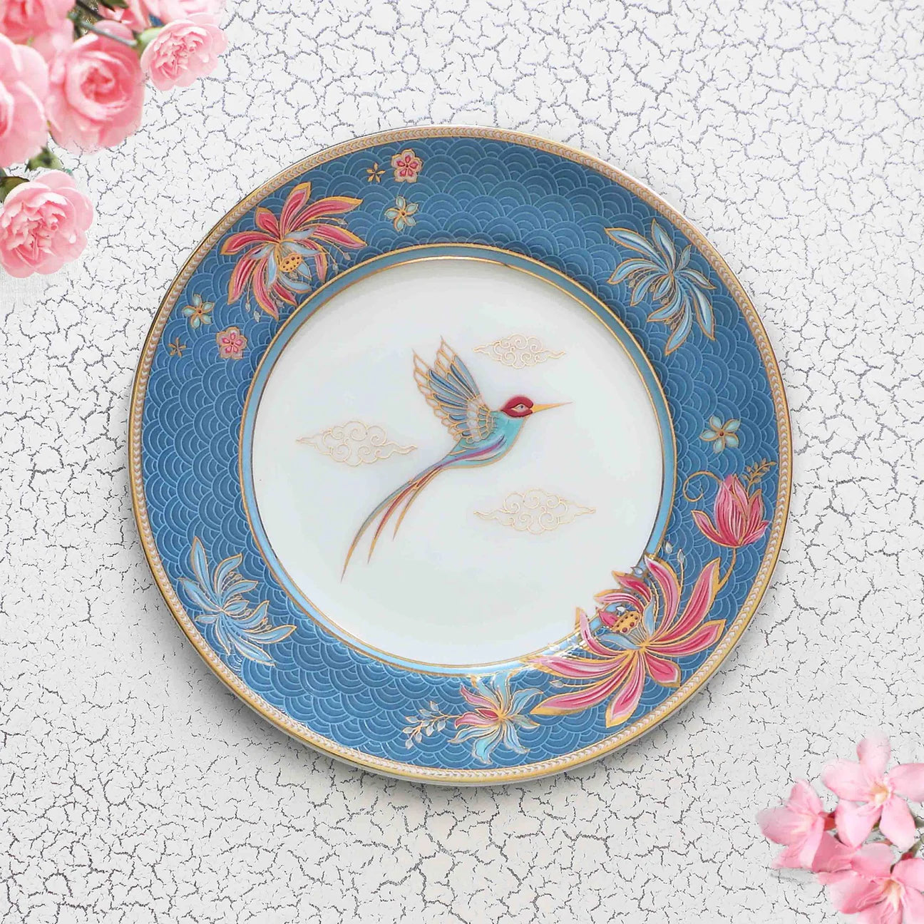 Kainaat Padma Lotus Tea Cup & Tea Plate Set
