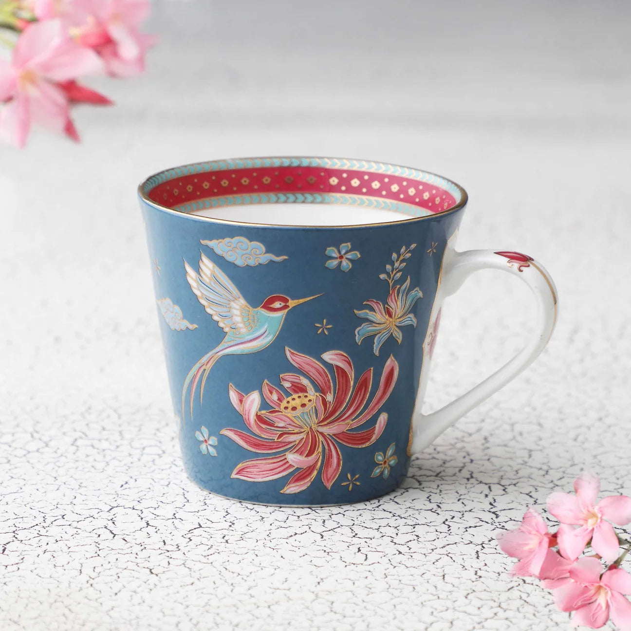 Kainaat Padma Lotus Tea Cup & Tea Plate Set