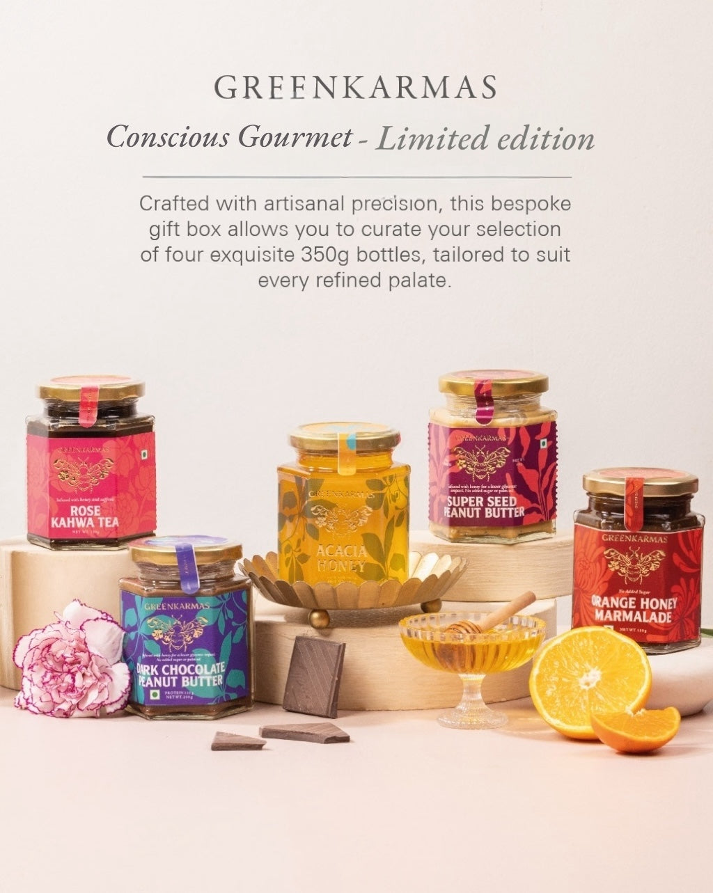 GreenKarmas Conscious Gourmet Box (4 Jars)