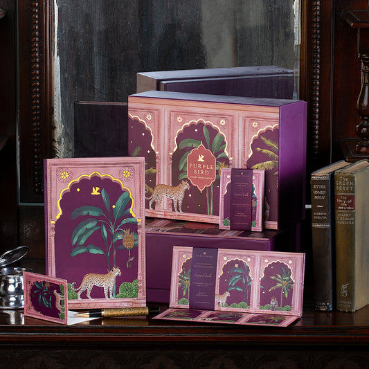 Leopard Leela Luxury Stationery Gift Box