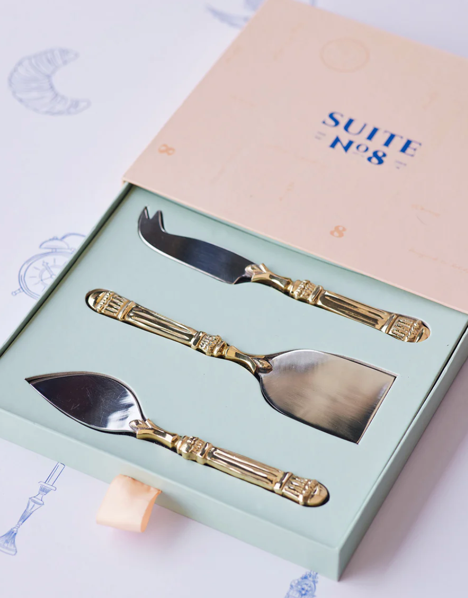 Suite No 8 Cheese Knives (Set of 3)