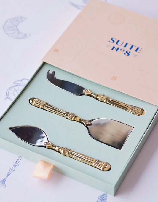 Suite No 8 Cheese Knives (Set of 3)