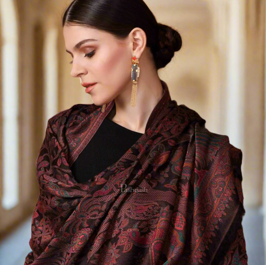 Pashtush Multicoloured Women's Bamboo Scarf