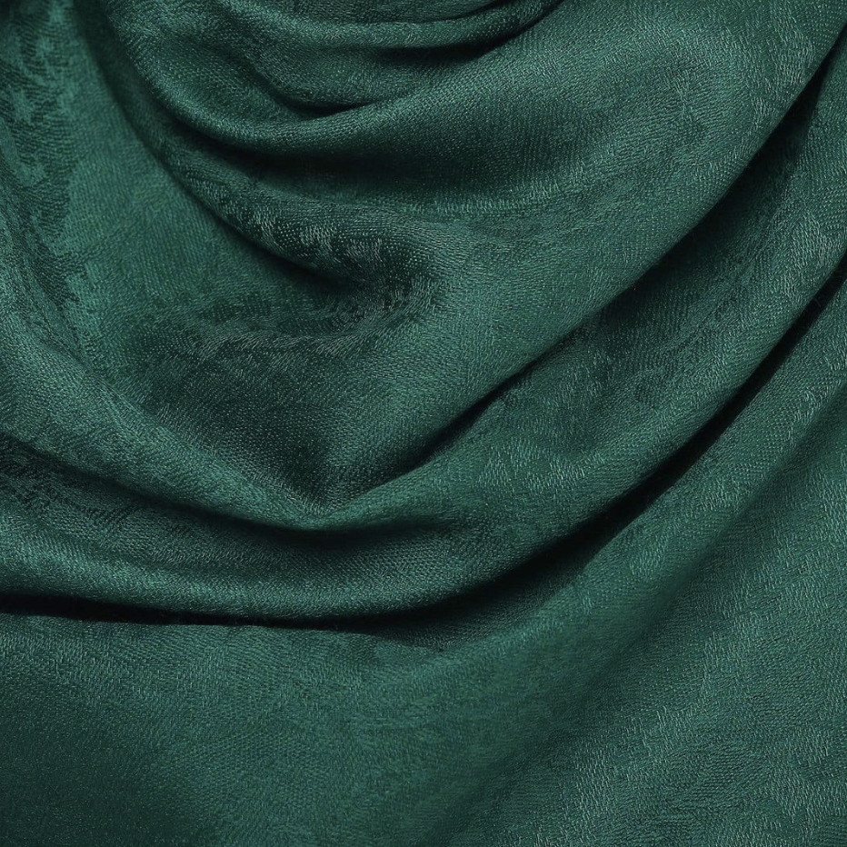 Pashtush Bottle Green Paisley Scarf