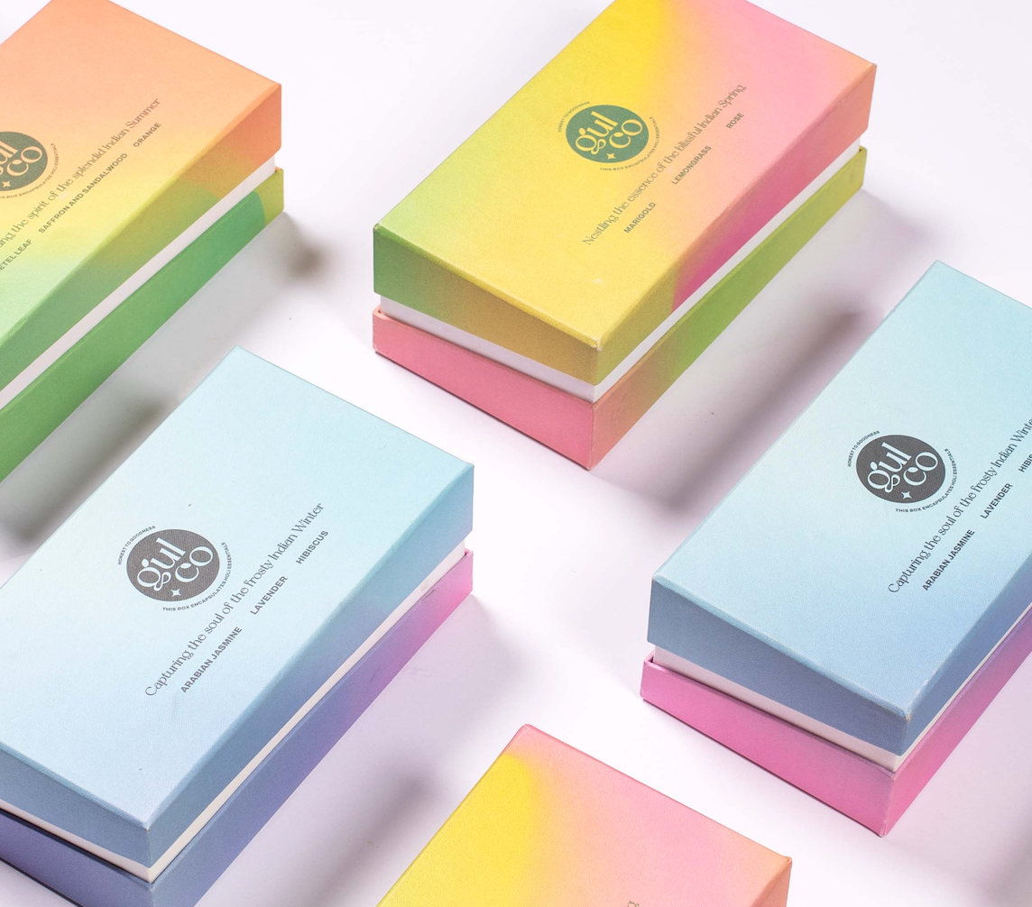 Gulco Spring Herbal Holi Colour Set