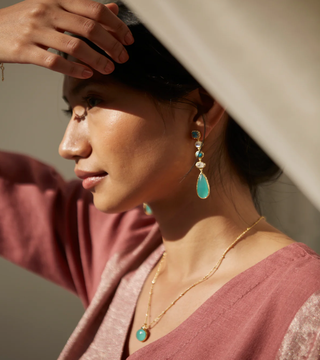 Manan Zuna Necklace - Sea