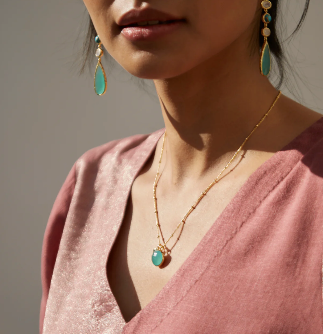 Manan Zuna Necklace - Sea