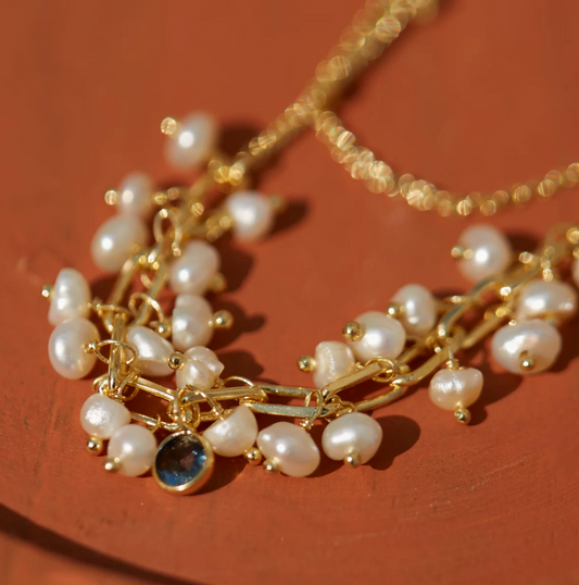 Manan Bianca Necklace (Pearl)