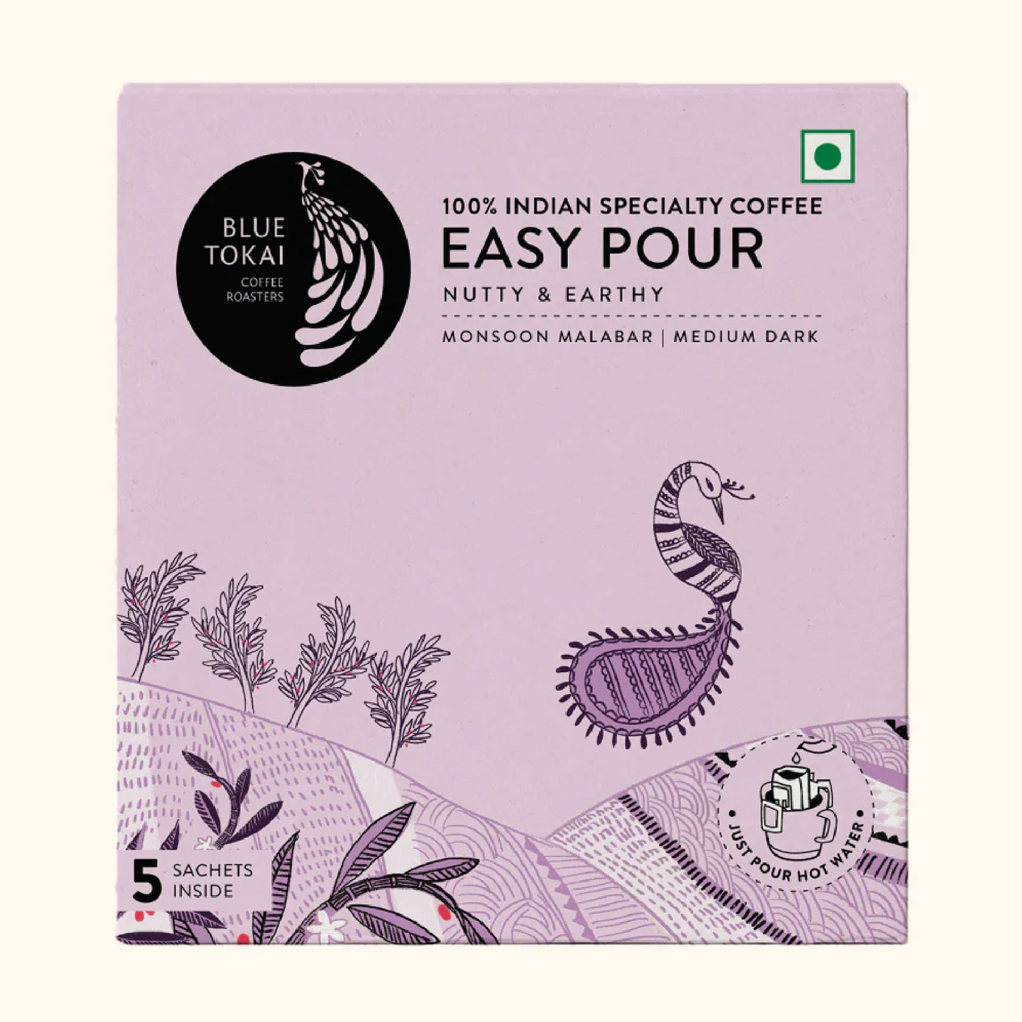 Blue Tokai Monsoon Malabar Medium Roast (10 Sachets)