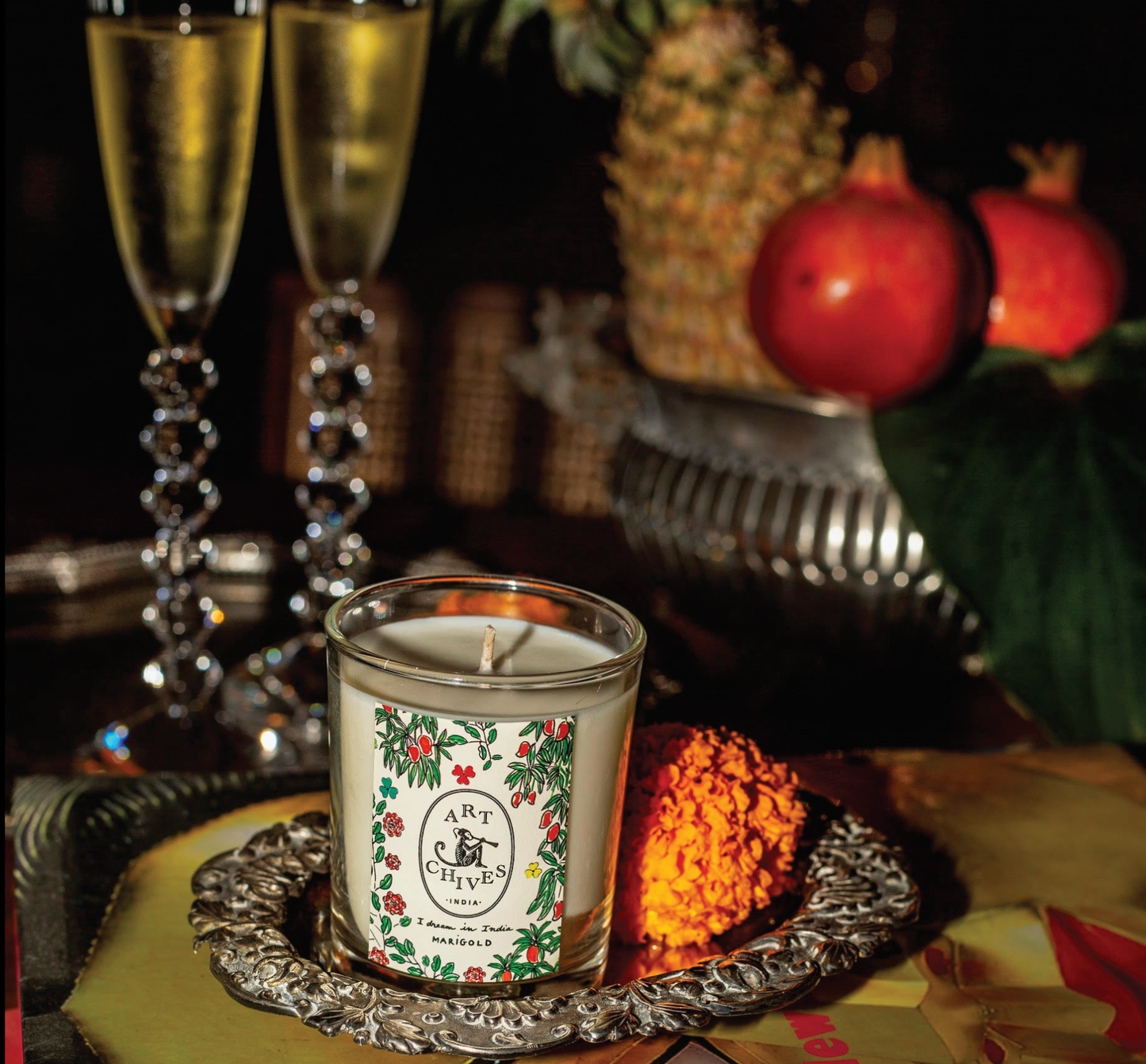 Art-chives Marigold Candle