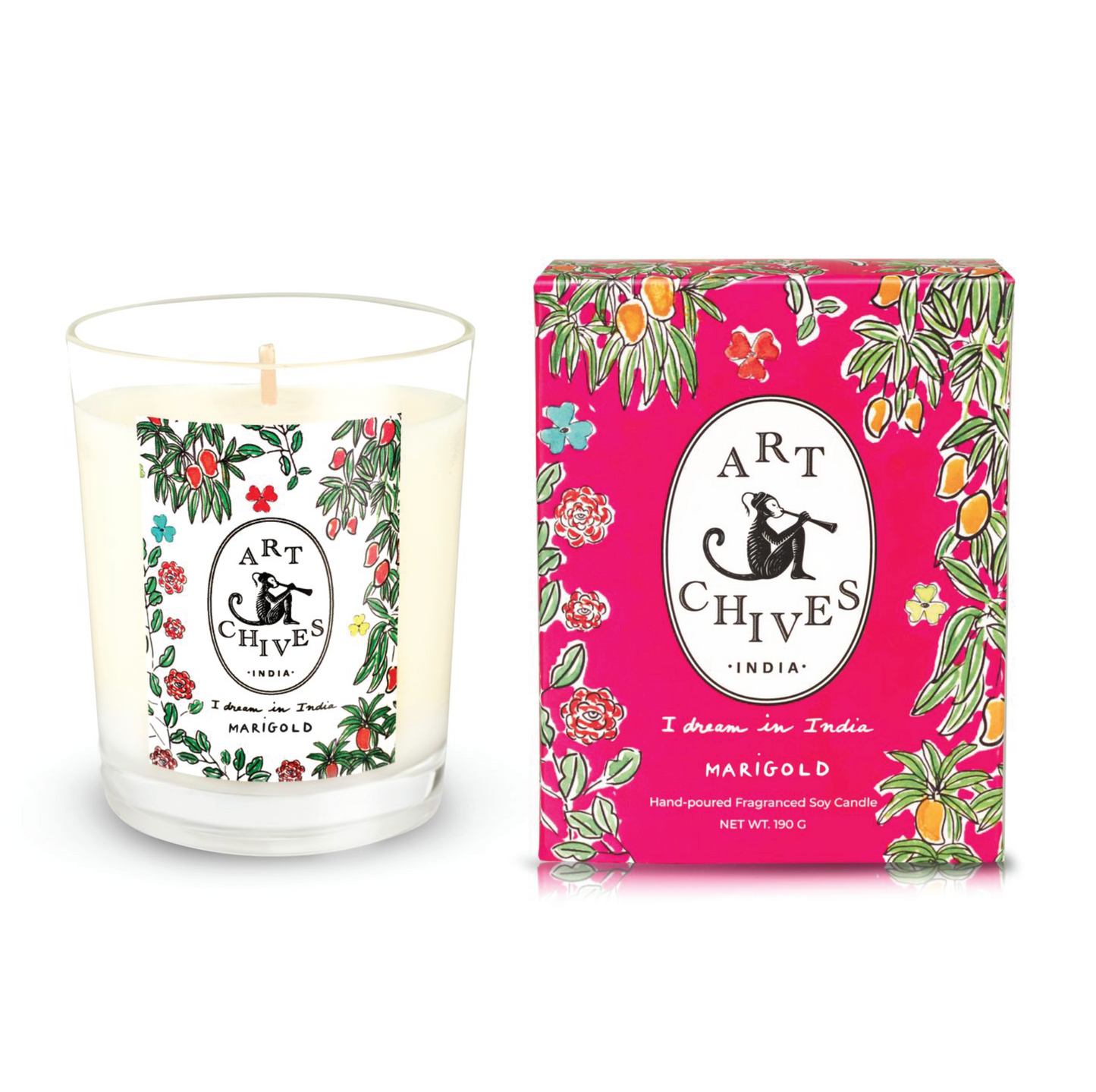 Art-chives Marigold Candle