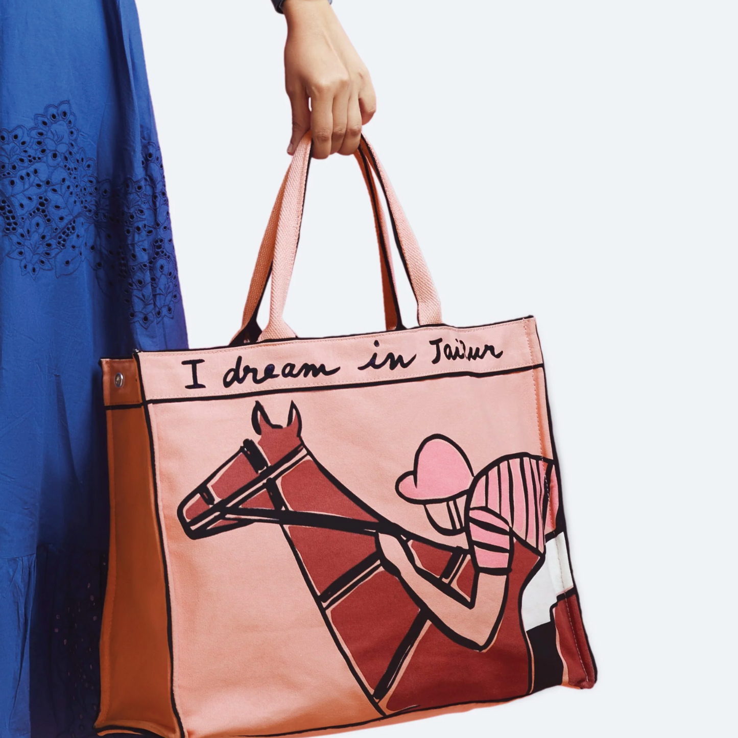 Art-chives The Jaipur Pink Tote