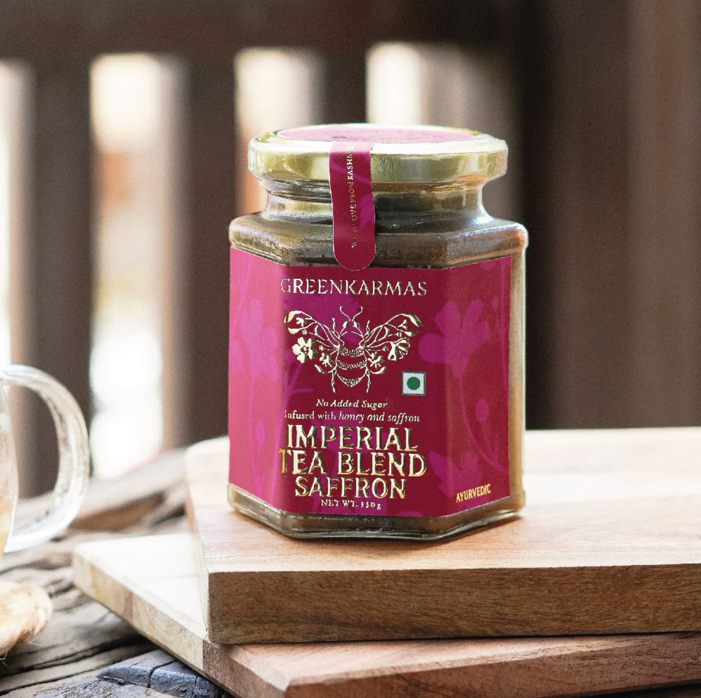 Greenkarmas Imperial Tea Blend Saffron