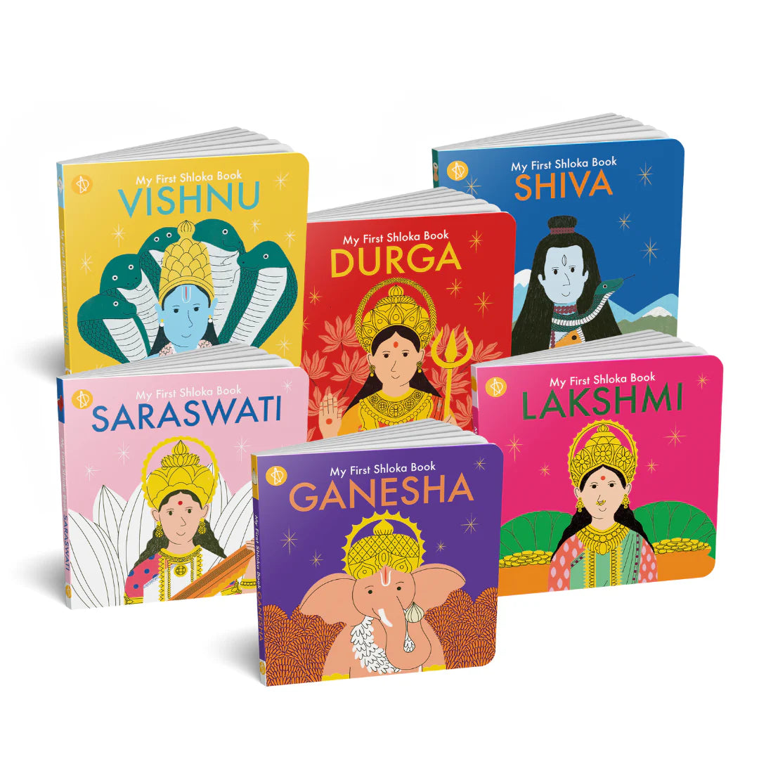 My First Shloka Book Collection (Set of 06 Books) by Adidev Press