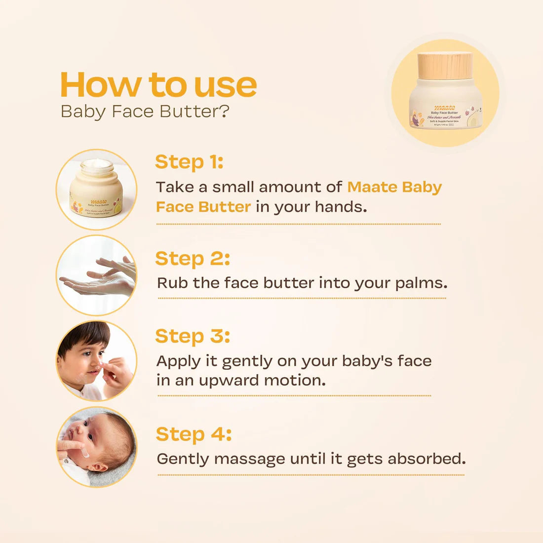 Maate Baby Face Butter (50g)