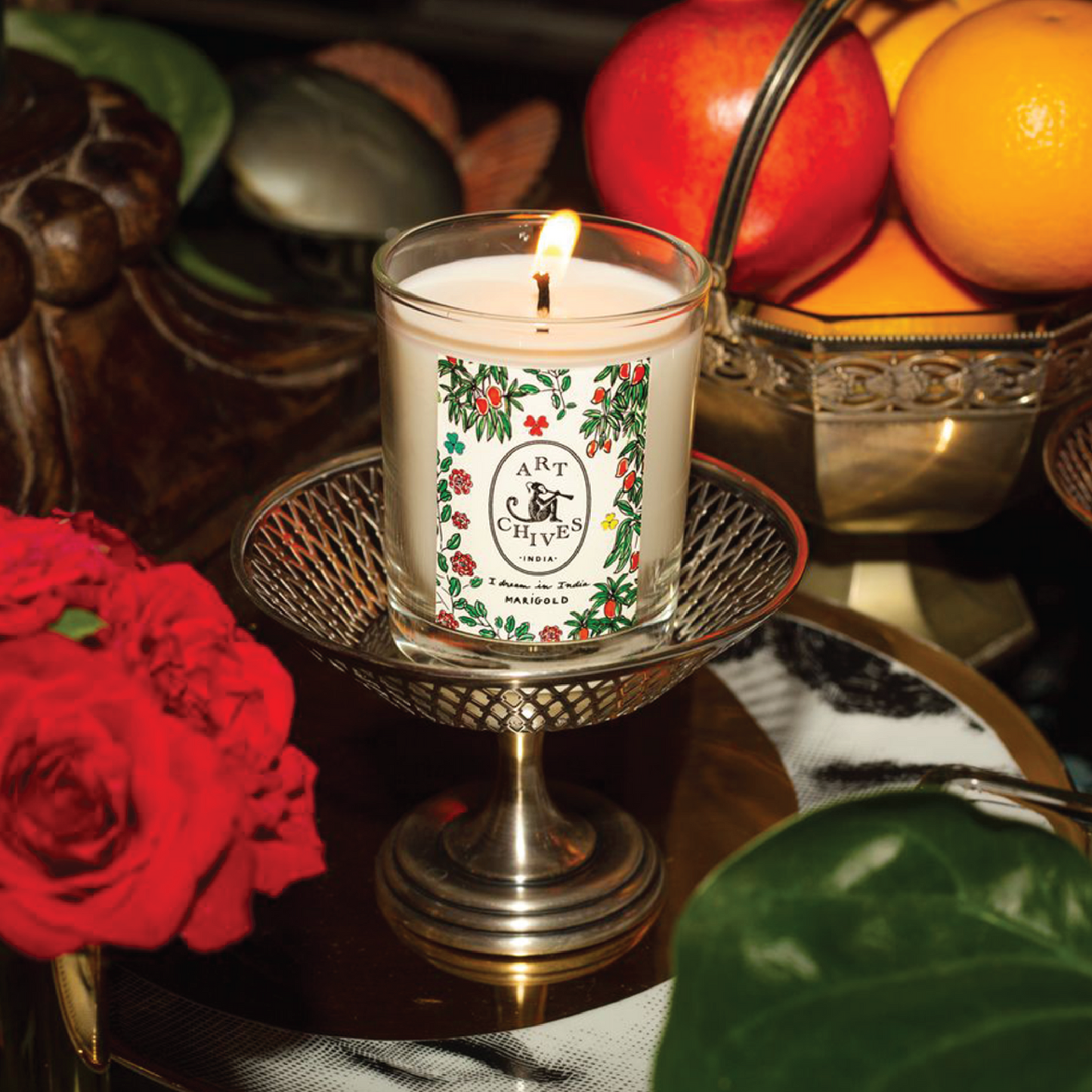 Art-chives Marigold Candle