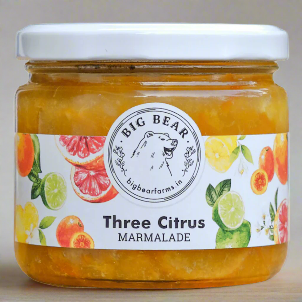 Big Bear Farms Three Citrus Marmalade (350g)