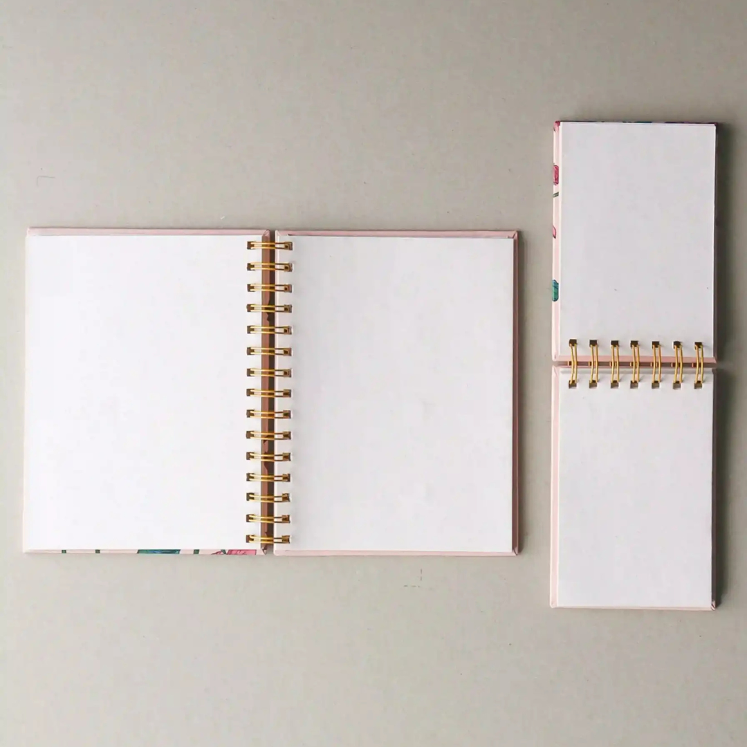 Roohani Rang Kamal Peach (Notebook & Notepad Set)