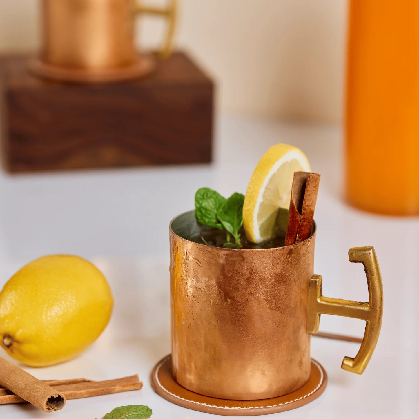 P-Tal Copper Moscow Mule Mugs (In a gift box)