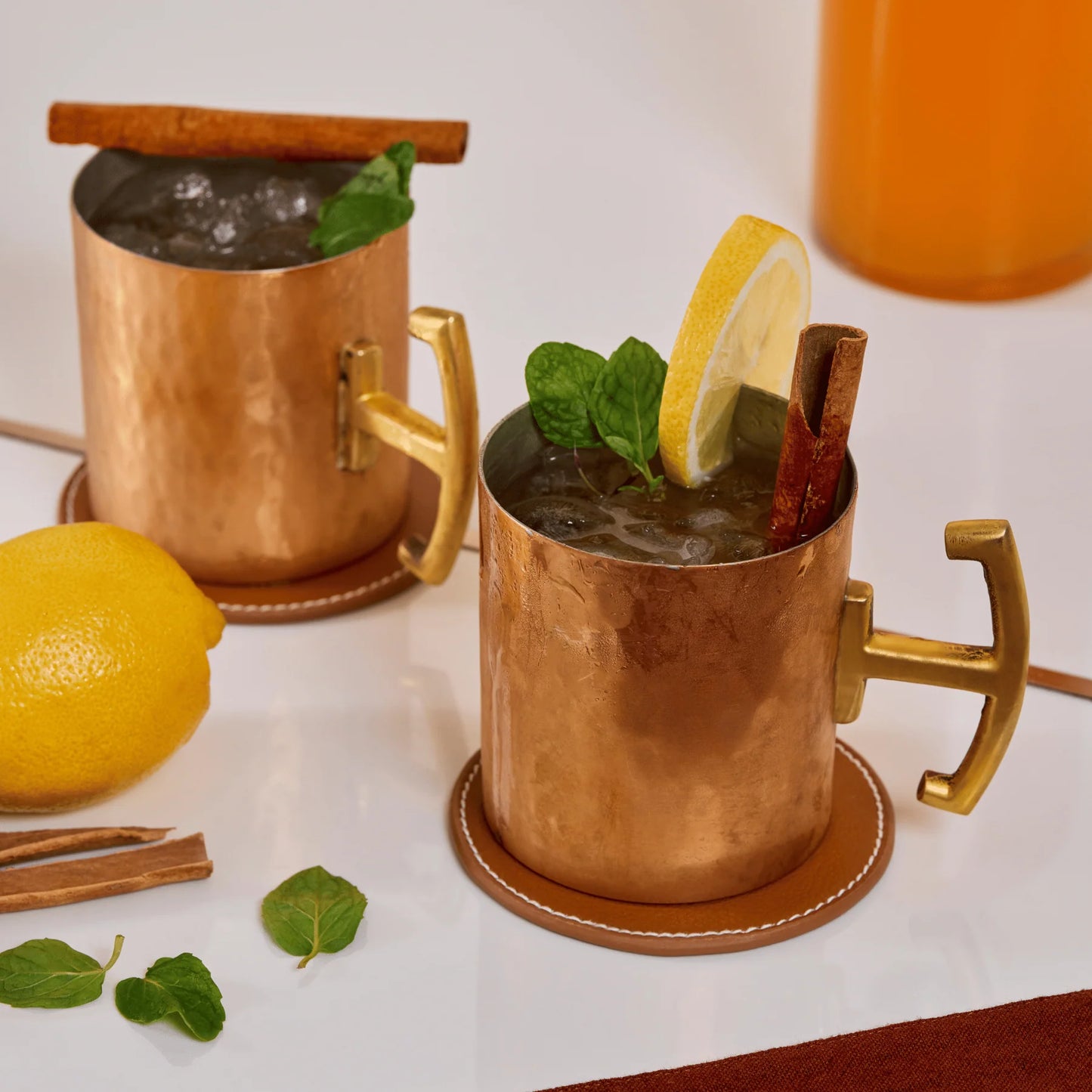 P-Tal Copper Moscow Mule Mugs (In a gift box)