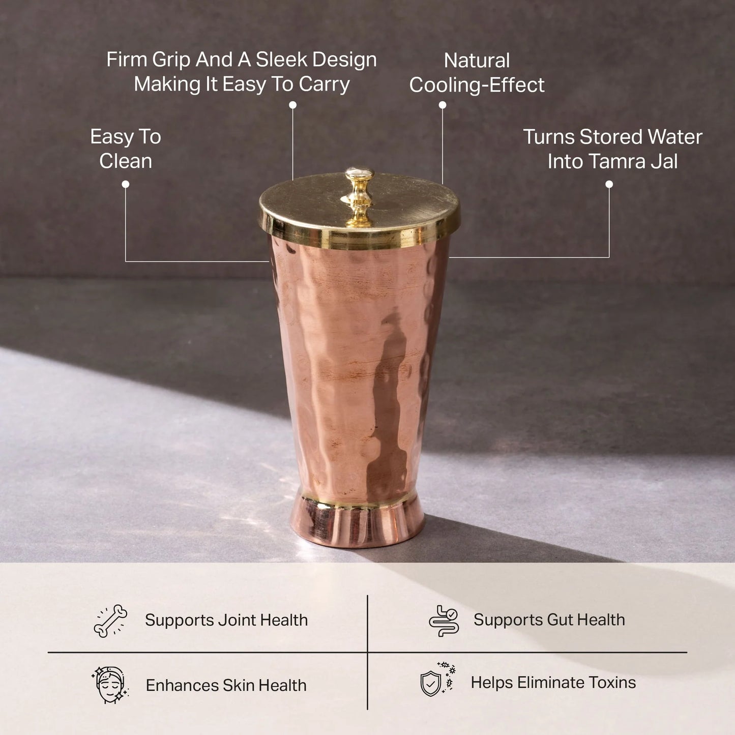 P-TAL Copper Tumbler