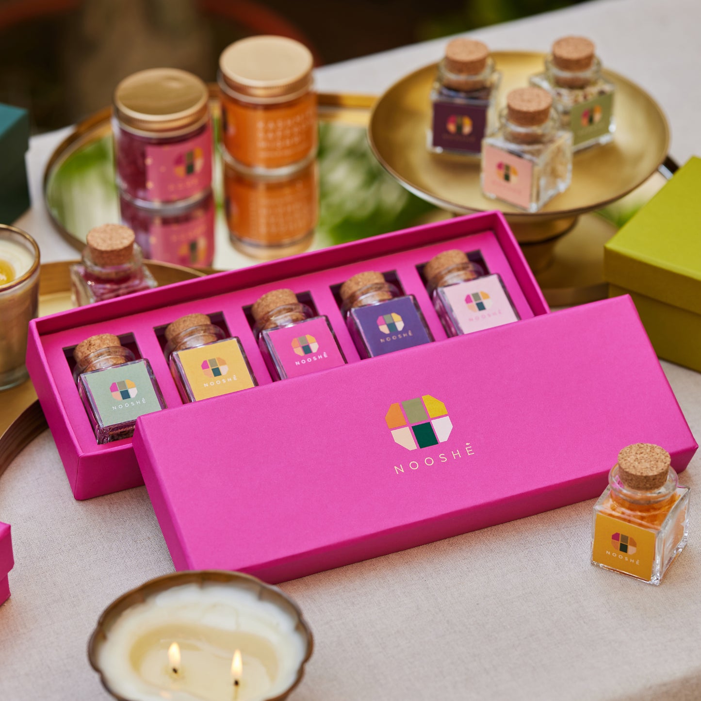 Nooshé Rani Gift Box (Set of 5 Cubes)