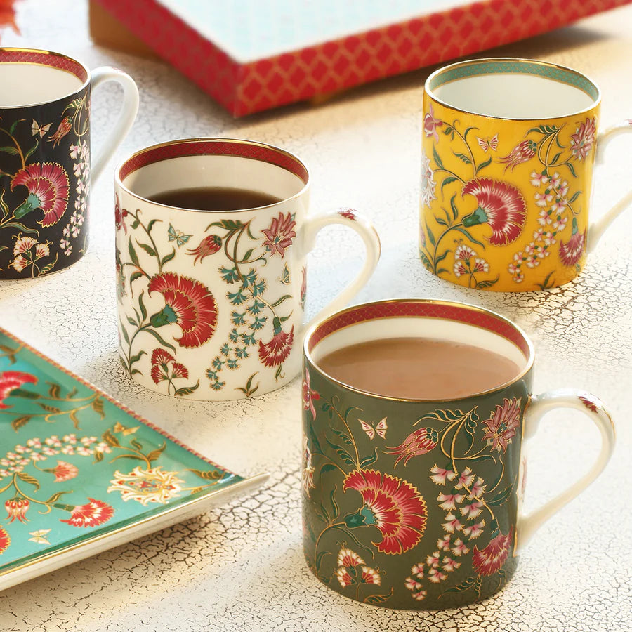 Kainaat Ambreen Moss Green Mugs (Two Mugs)