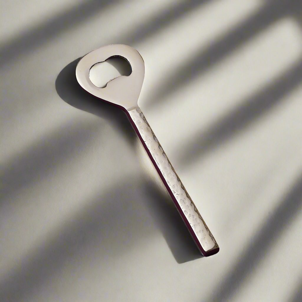 Purple Bird 'Utsav' Silver Plated Bottle Opener
