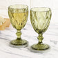 India Circus Green Wine Glasses (Two Glasses)