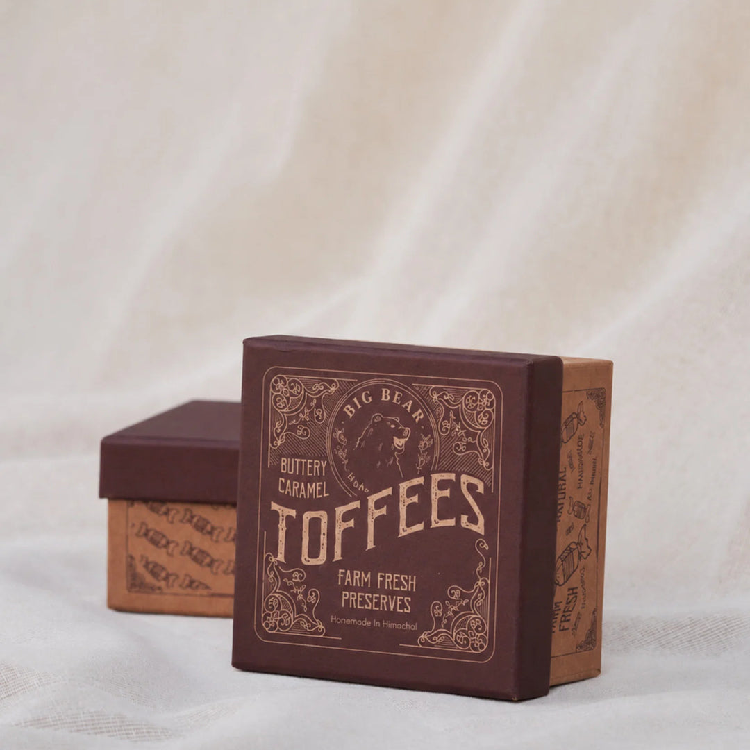 Big Bear Caramel Toffees 150g - 10pcs (Pack of Three)