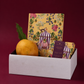 Purple Bird 'Mango Mela' Hardbound Notebook