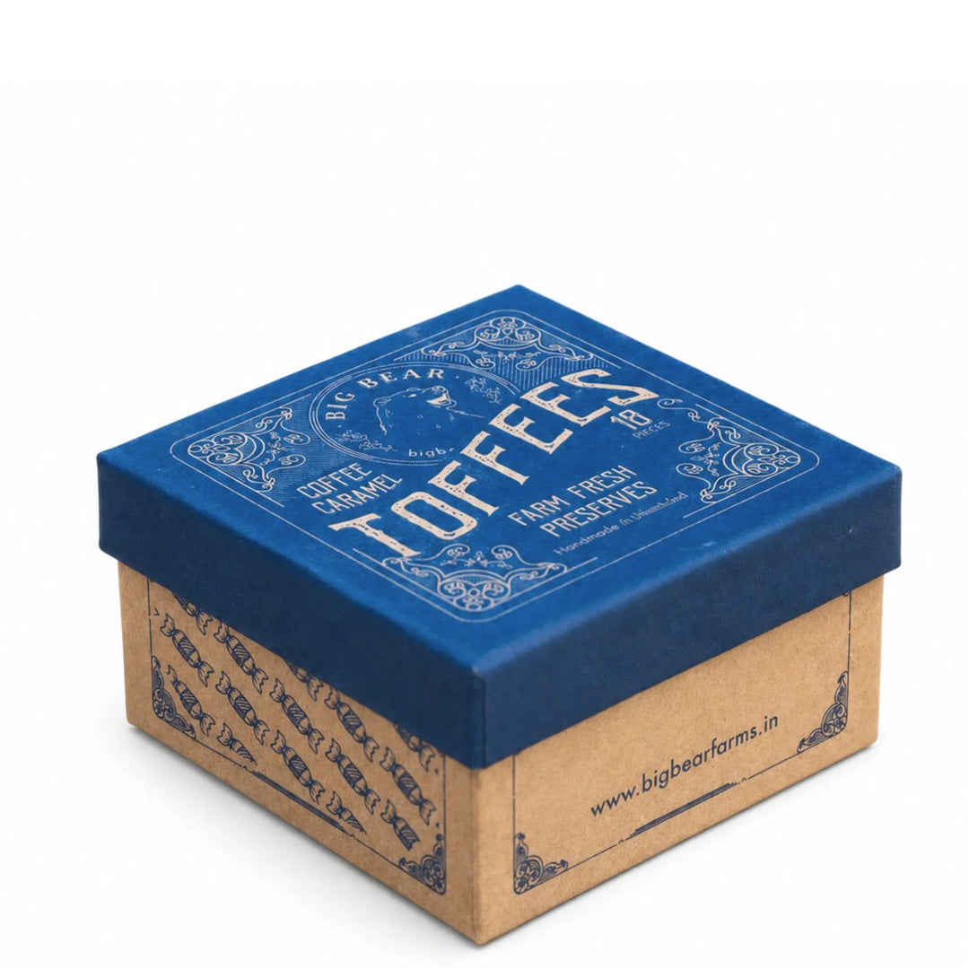 Big Bear Coffee Caramel Toffees Mini Box 10pcs